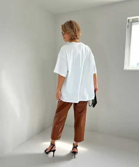 LOGO Tシャツ【 White/Charcoal全2色 】