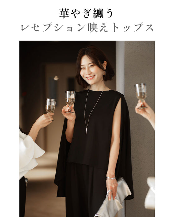 働く女性の レセプションブラウス