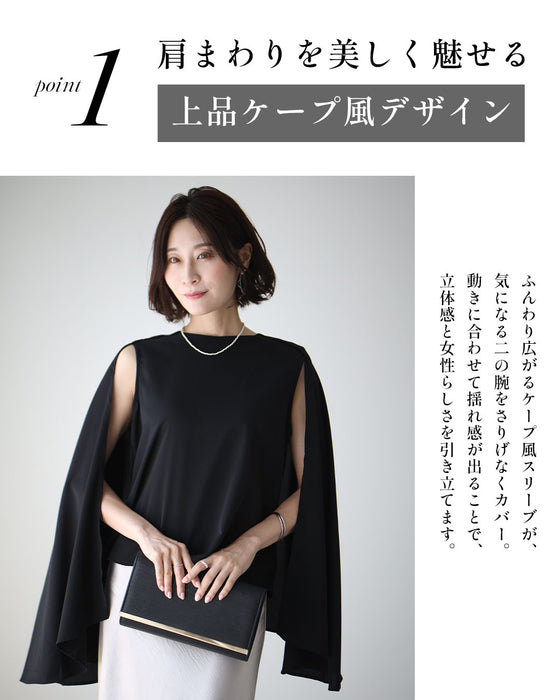 働く女性の レセプションブラウス