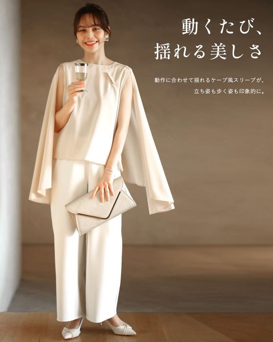 働く女性の レセプションブラウス