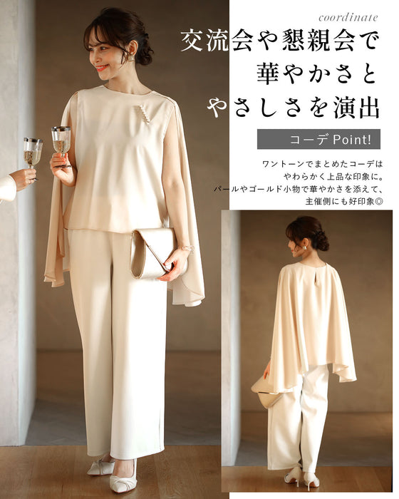 働く女性の レセプションブラウス