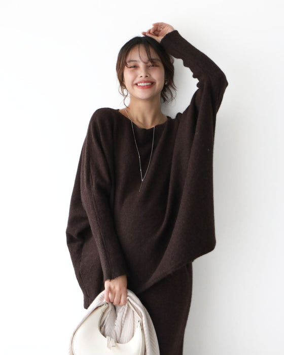 大人セットアップ ゆるキレイ見え