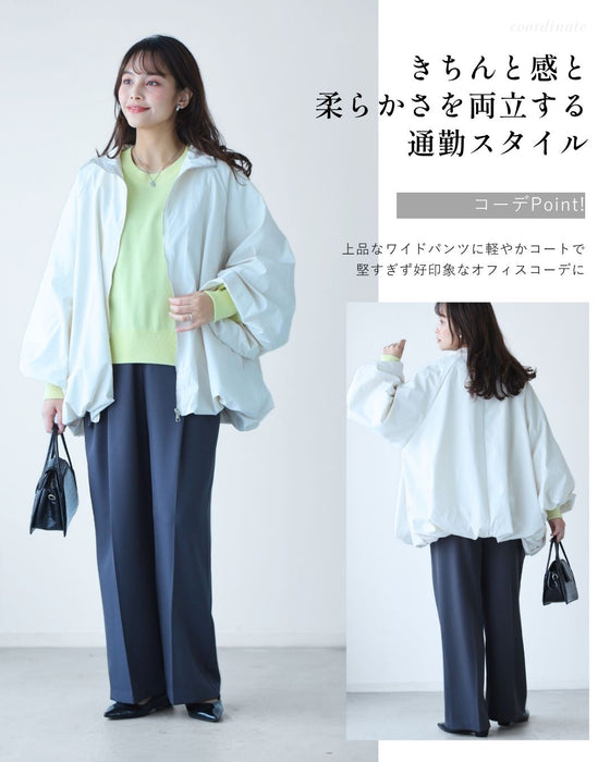 大人風バルーン 毎日頼れるコート