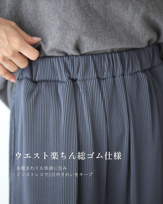 快適ツヤプリーツ 気取らずキレイ