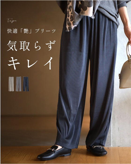 快適ツヤプリーツ 気取らずキレイ