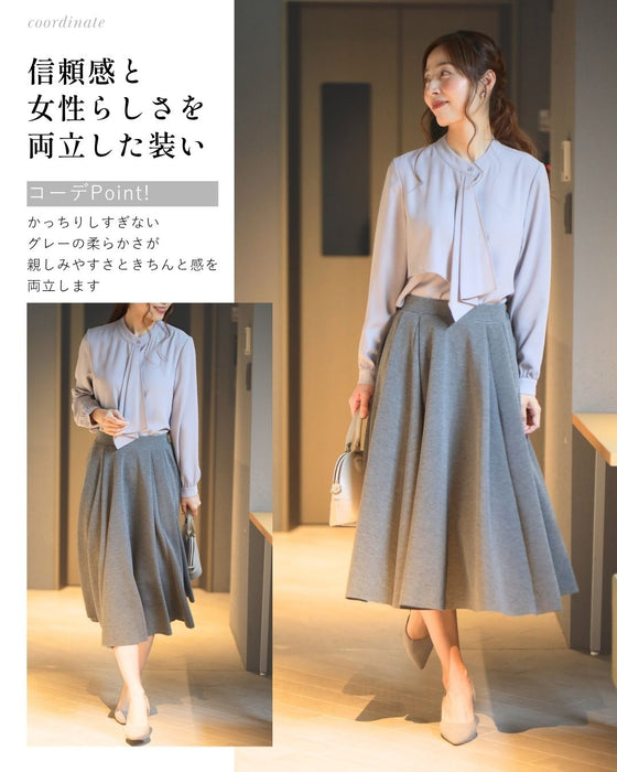 高見えジャージ素材シワなし!毎日着られる
