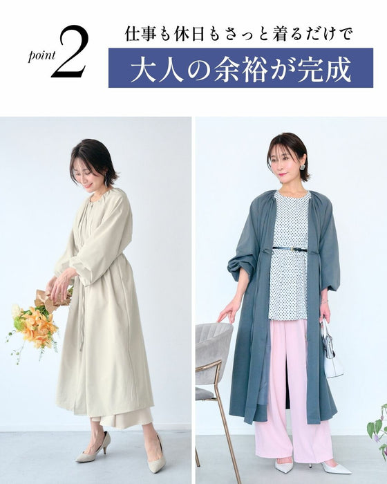 一枚or羽織　頼れるワンピ