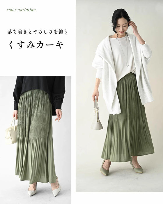 ヘビロテ決定！気分軽やかにプリーツスカート