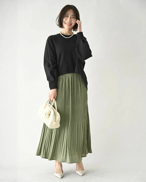 ヘビロテ決定！気分軽やかにプリーツスカート