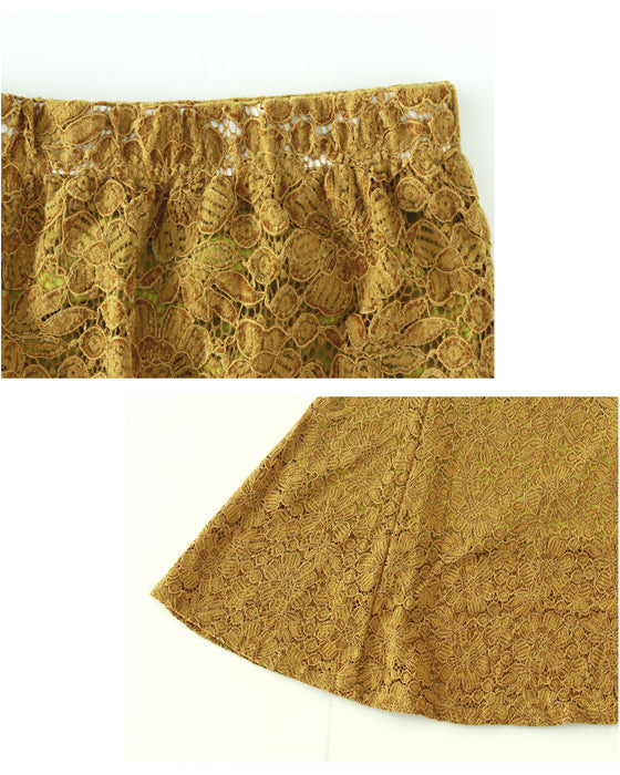 コーデを格上げするベロアレース