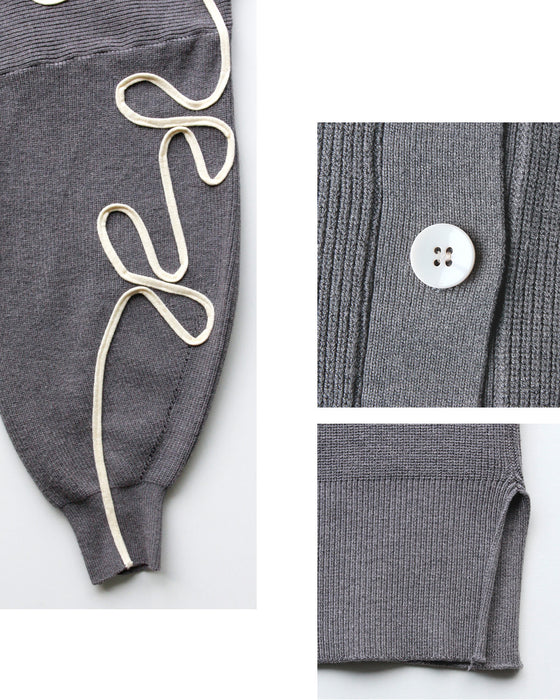 手抜き回避！お出かけ着映え立体リボンカーデ