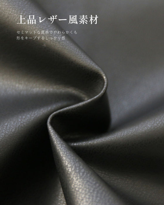 綺麗をキープ きちんと レザー 袖フレアジャケット