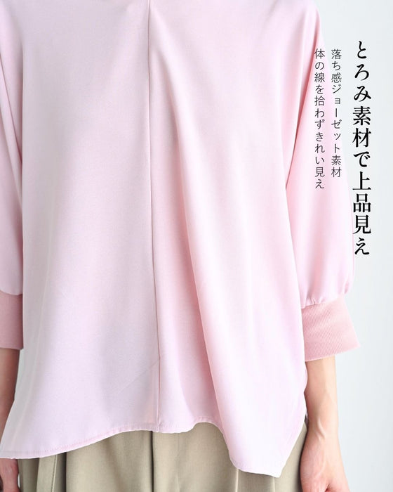 週5で使える　通勤　ブラウス　✓UVカット　✓洗える　✓シワ無し