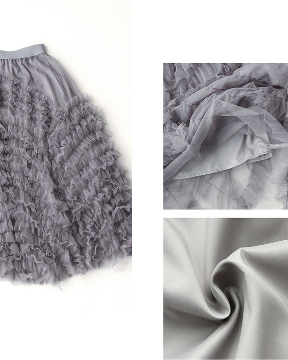 大人の綺麗フリル 華映え休日に