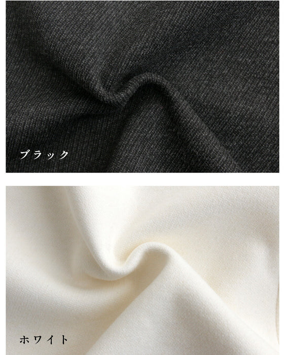 オフィスも外出も全部これ一着裏起毛スカート