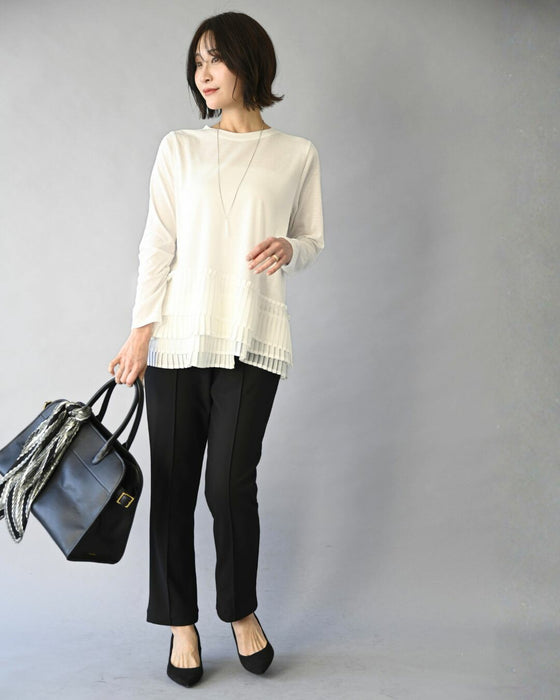 2way着回し！雰囲気上がる裾フリルロンT