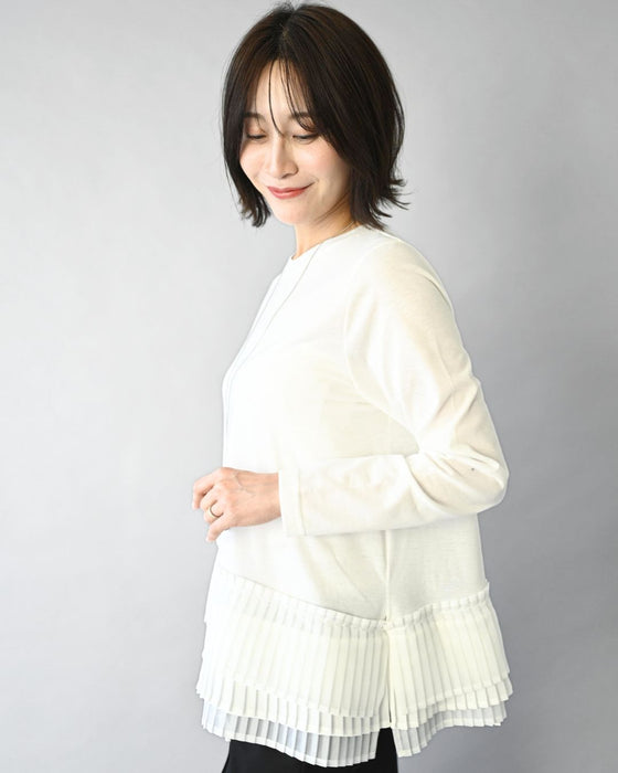 2way着回し！雰囲気上がる裾フリルロンT