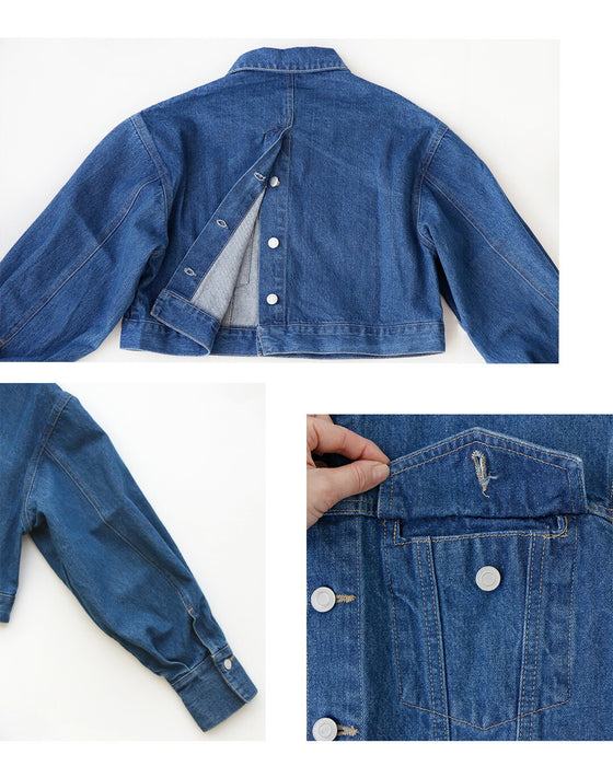 さっと羽織ると 大人の こなれ感 デニムジャケット