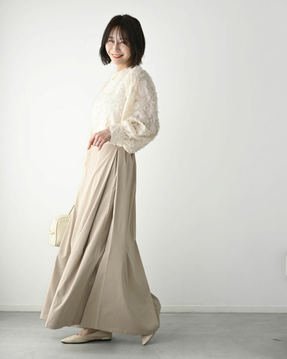 足をキレイ見せ 折り紙 ワイド