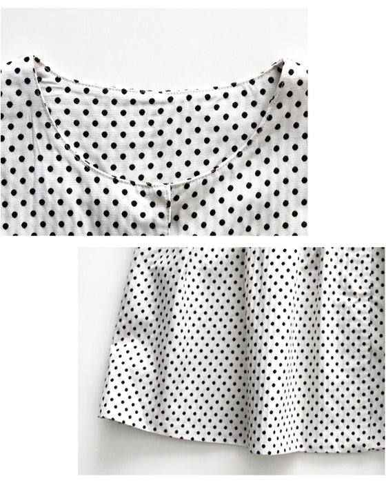 大人かわいい！女性らしさ格上げドットジレ