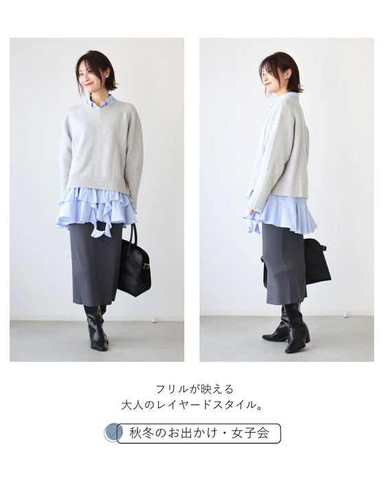 甘すぎない 大人の 華やか ブラウス