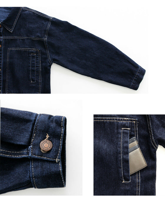 きれいめ対応 女っぽ デニム 羽織り名品