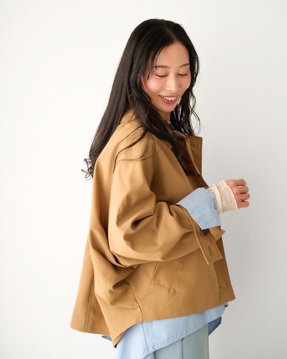 働く私にベスト！ジャケット以上 トレンチ未満 ドルマンアウター