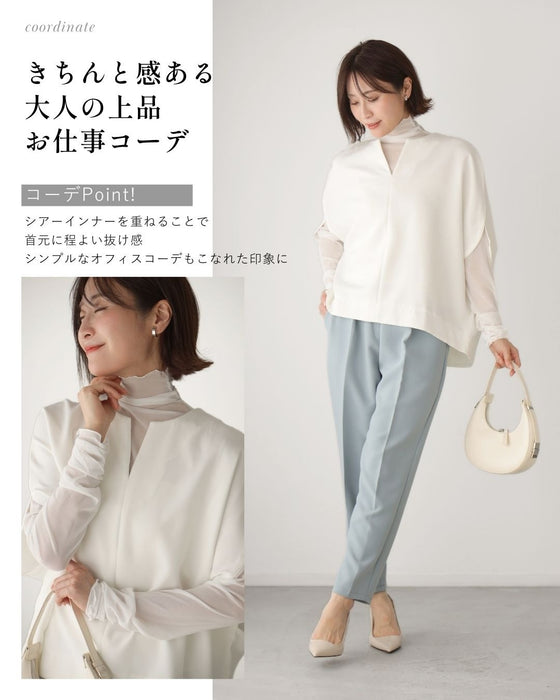 さり気なシアーで 肌隠し インナー