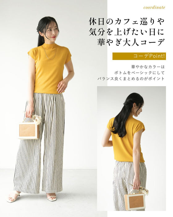 着回し上手な さらっと トップス サマーニット