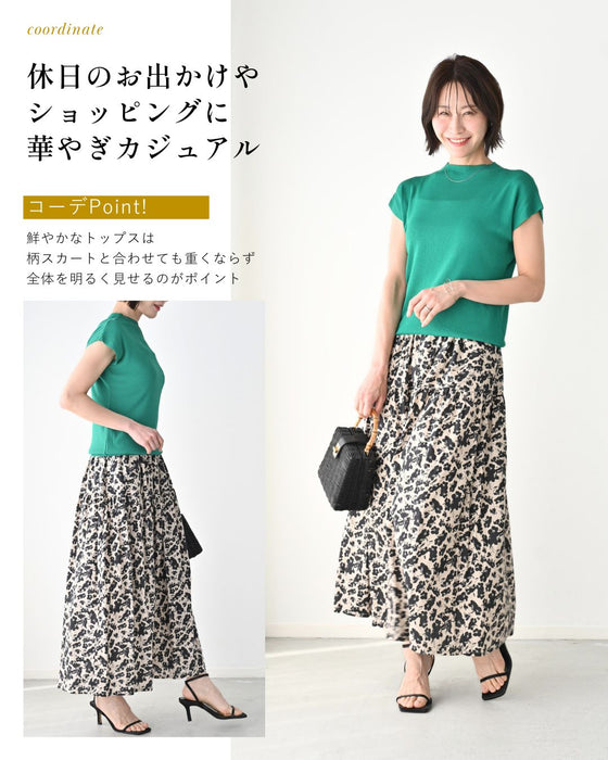 着回し上手な さらっと トップス サマーニット