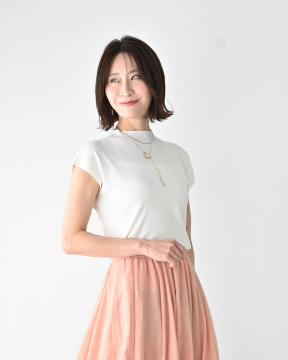 着回し上手な さらっと トップス サマーニット