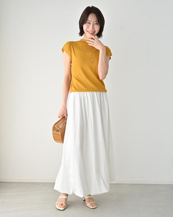 着回し上手な さらっと トップス サマーニット
