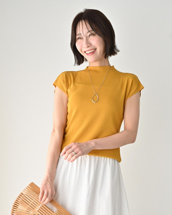 着回し上手な さらっと トップス サマーニット