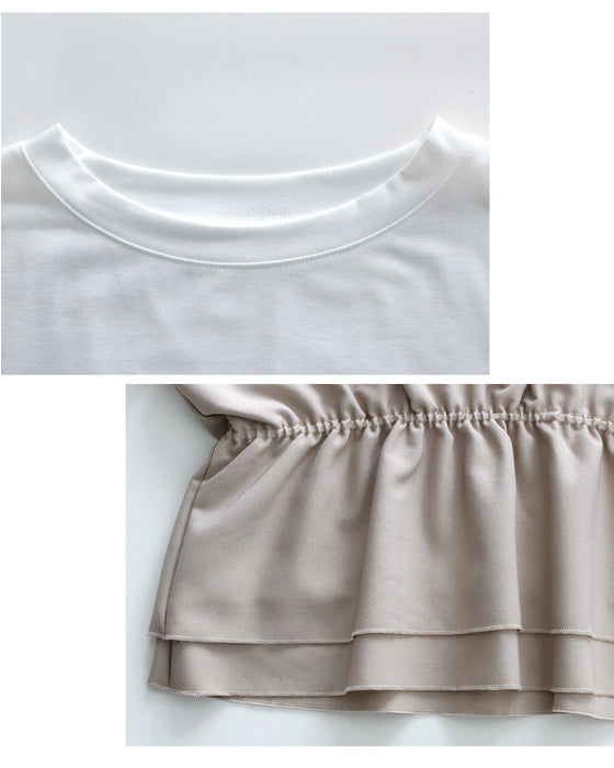 1枚で今っぽ コーデが 即完成 ビスチェ風トップス