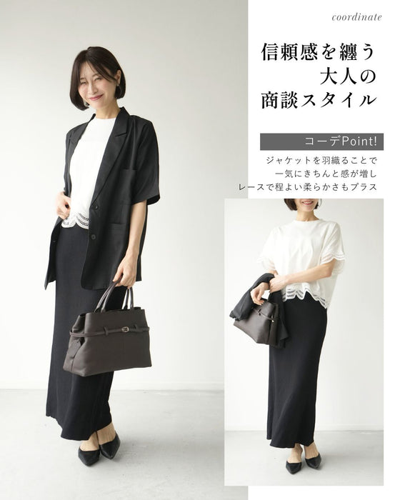 大人レースの一癖Tシャツ INなしで素敵！