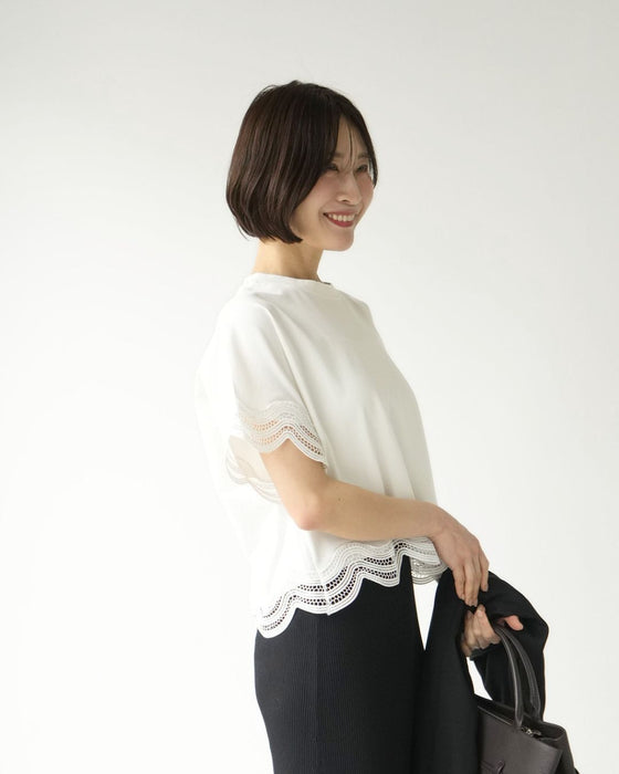 大人レースの一癖Tシャツ INなしで素敵！