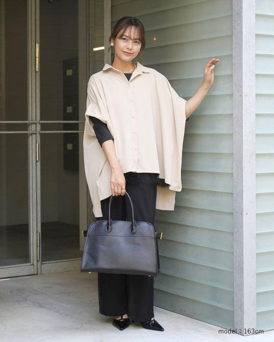 ロンTで綺麗め！腰回りカバーレースTシャツ
