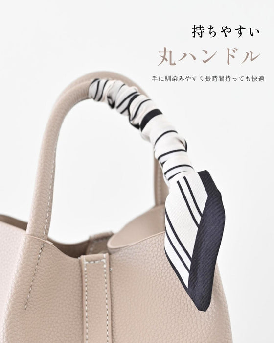 コンパクト×大容量 愛されキューブ鞄 おまけスカーフ付き