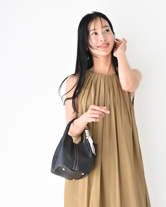 コンパクト×大容量 愛されキューブ鞄 おまけスカーフ付き