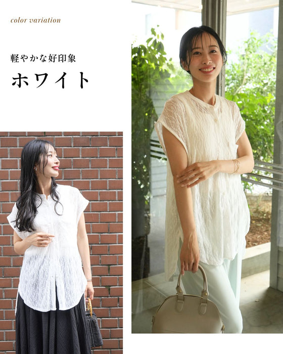 素敵って言われる！着こなし方3シーン 大人レースブラウス