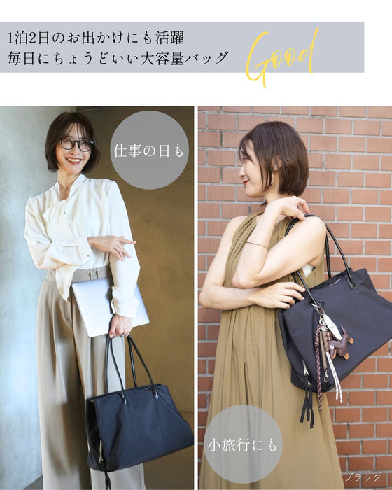 ガバッと開いて仕事がはかどる軽バッグ