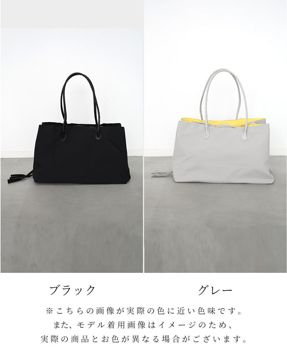 ガバッと開いて仕事がはかどる軽バッグ