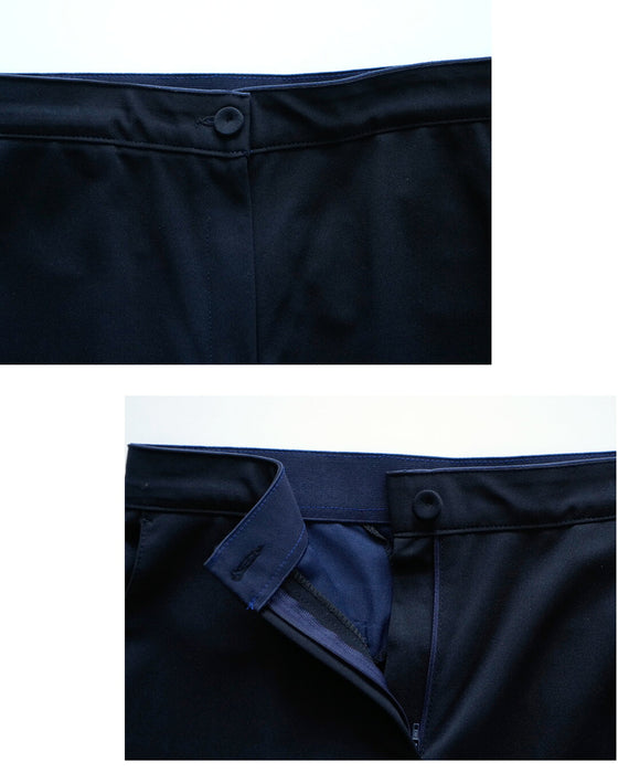 見た目きっちり実は楽穿きお仕事パンツ