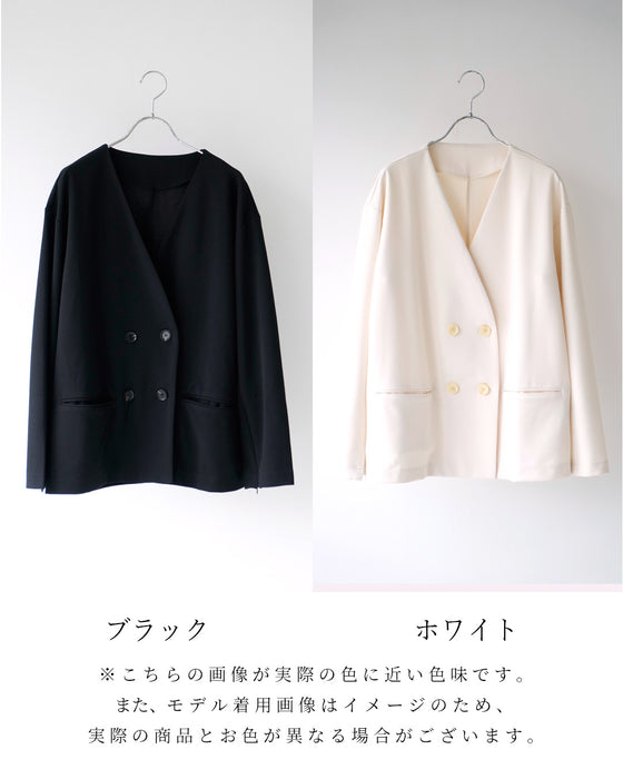 昼はきちんと夜は華やか印象チェンジジャケット