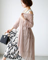 Stay cool and neat! Pleated cardigan set
