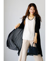Stay cool and neat! Pleated cardigan set