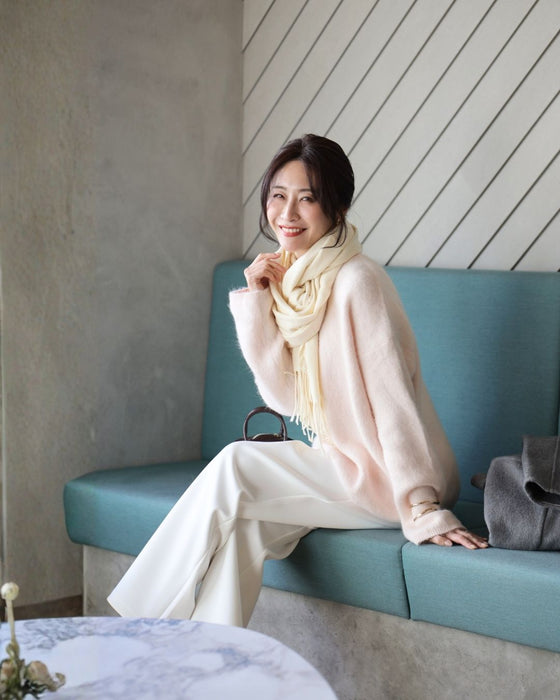 優しげで上品淡ピンクお仕事スタイル　2点セット s06151jb s05882nc