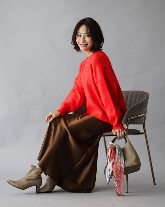 お仕事気分をぐっと上げる華やぎレッド　2点セット s06242zp s06207ps