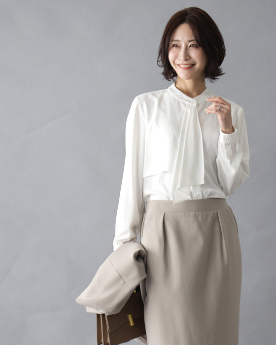 【期間限定2000円OFF！1/9(金）20:00～1/16（金）01:59 】卒業・入学に！3点セット 今どきスーツ×ボウタイブラウス