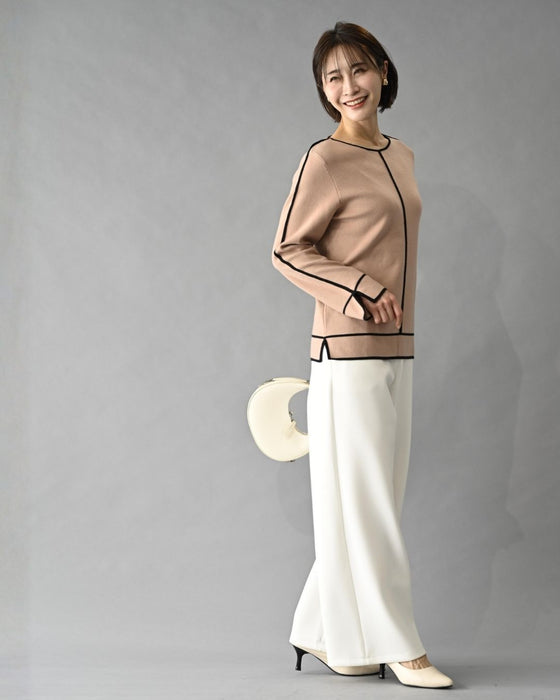 着るだけで、すらっと美人。魔法の縦ライン2点セット